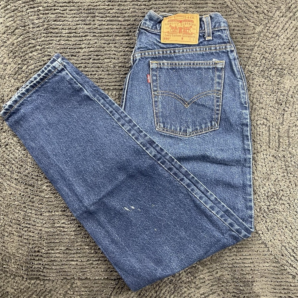 Vintage Levi's 550 Women's 30x31 Jeans USA Made Relaxed Fit‎ Tapered Leg 00's